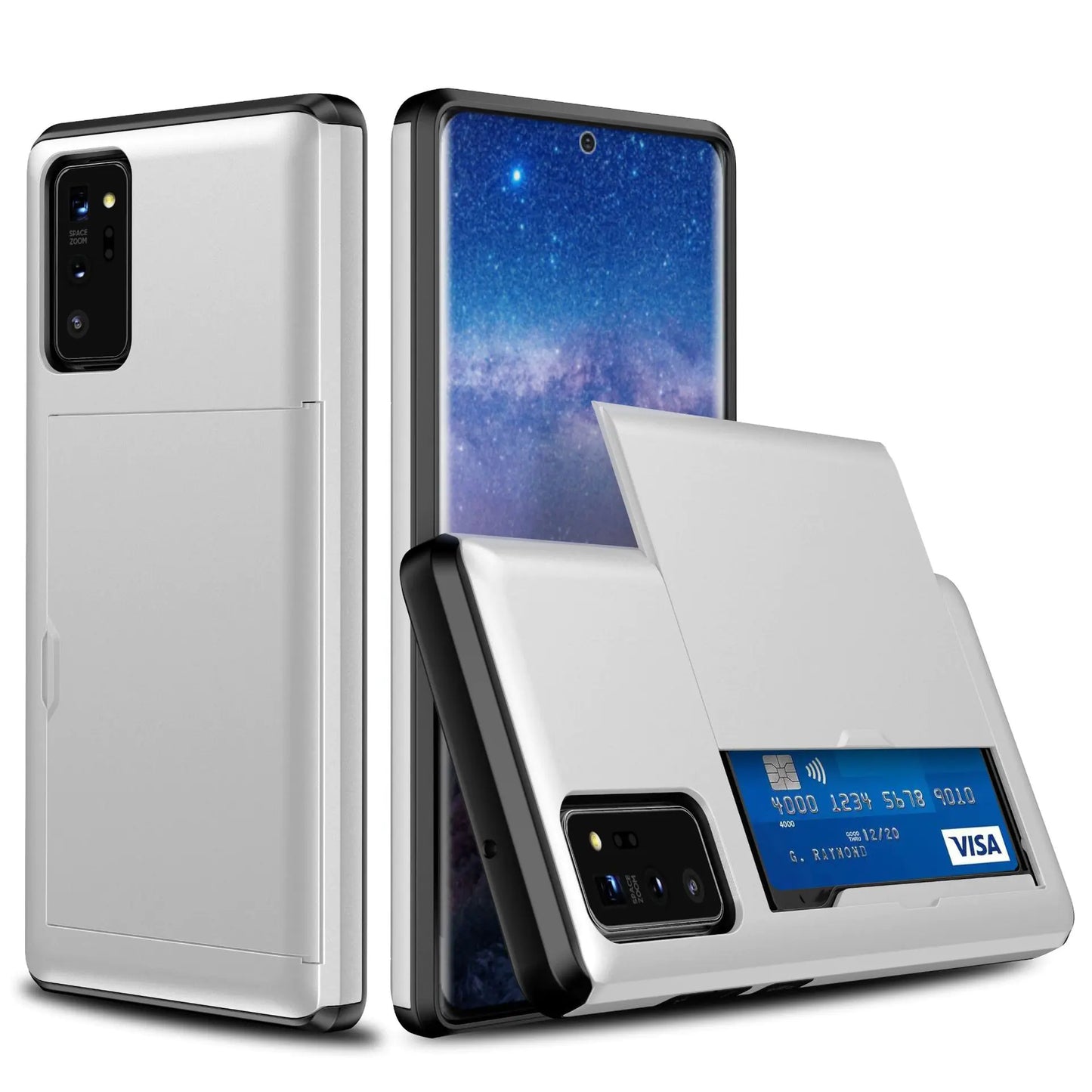 New Sliding Card Phone Case