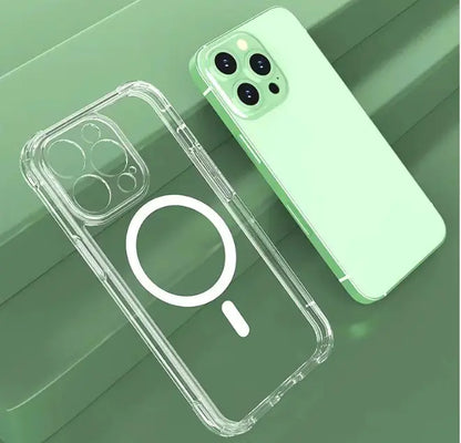 Magnetic Transparent Phone Case